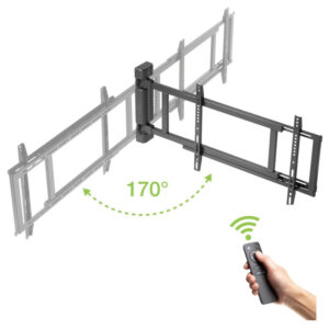 Uchwyt ścienny do TV 32-75" LED/LCD 50kg elektryczny na pilot