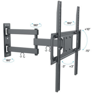 Uchwyt ścienny do TV 32-55" LED/LCD 35kg obrotowy uchylny