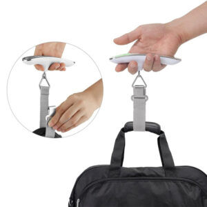 Elektroniczna ręczna waga podróżna, udźwig 50kg