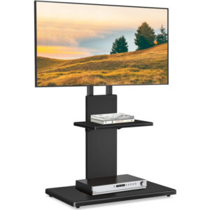 Stojak podłogowy TV 32-70" do 45kg regulowany 2 półki AV