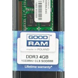 Pamięć SODIMM DDR3 GOODRAM 8GB/1333MHz PC3-10600