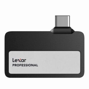 Dysk zewnętrzny SSD Lexar Professional SL400 2TB USB 3.2 Gen.2 Type-C (1050/1000 MB/s) czarny