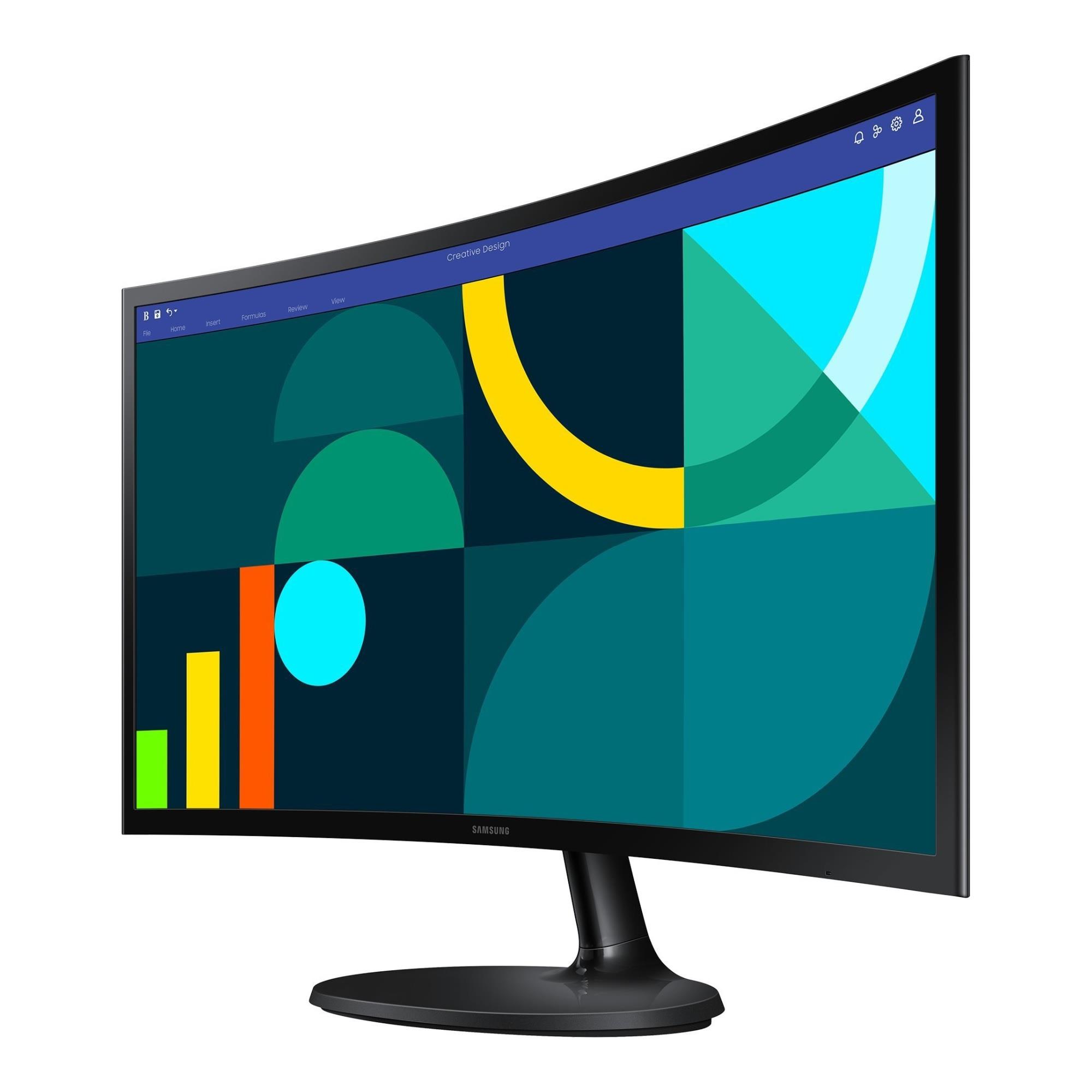 Monitor Samsung 24" Essential S3 S36GD (LS24D360GAUXEN) 1xHDMI 1xVGA - obrazek 2