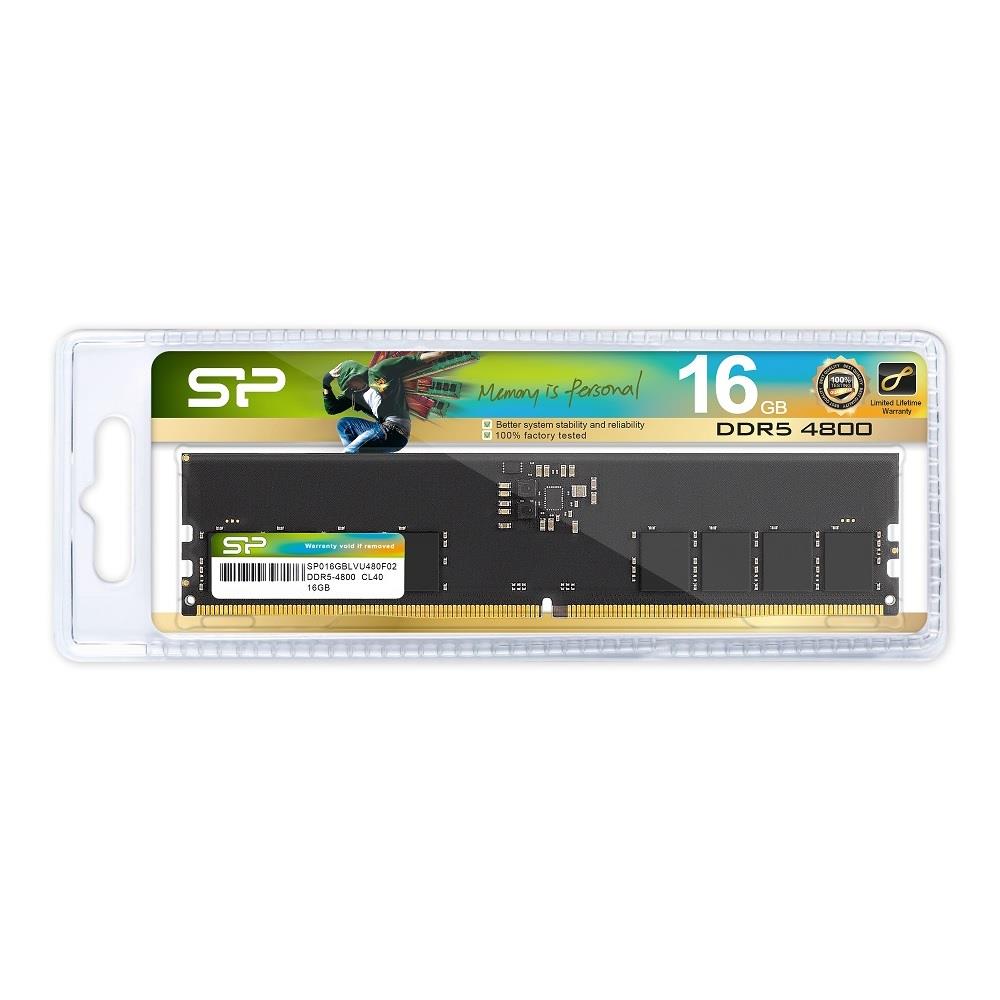 Pamięć DDR5 Silicon Power 16GB (1x16GB) 4800 MHz CL40 1,1V - obrazek 2