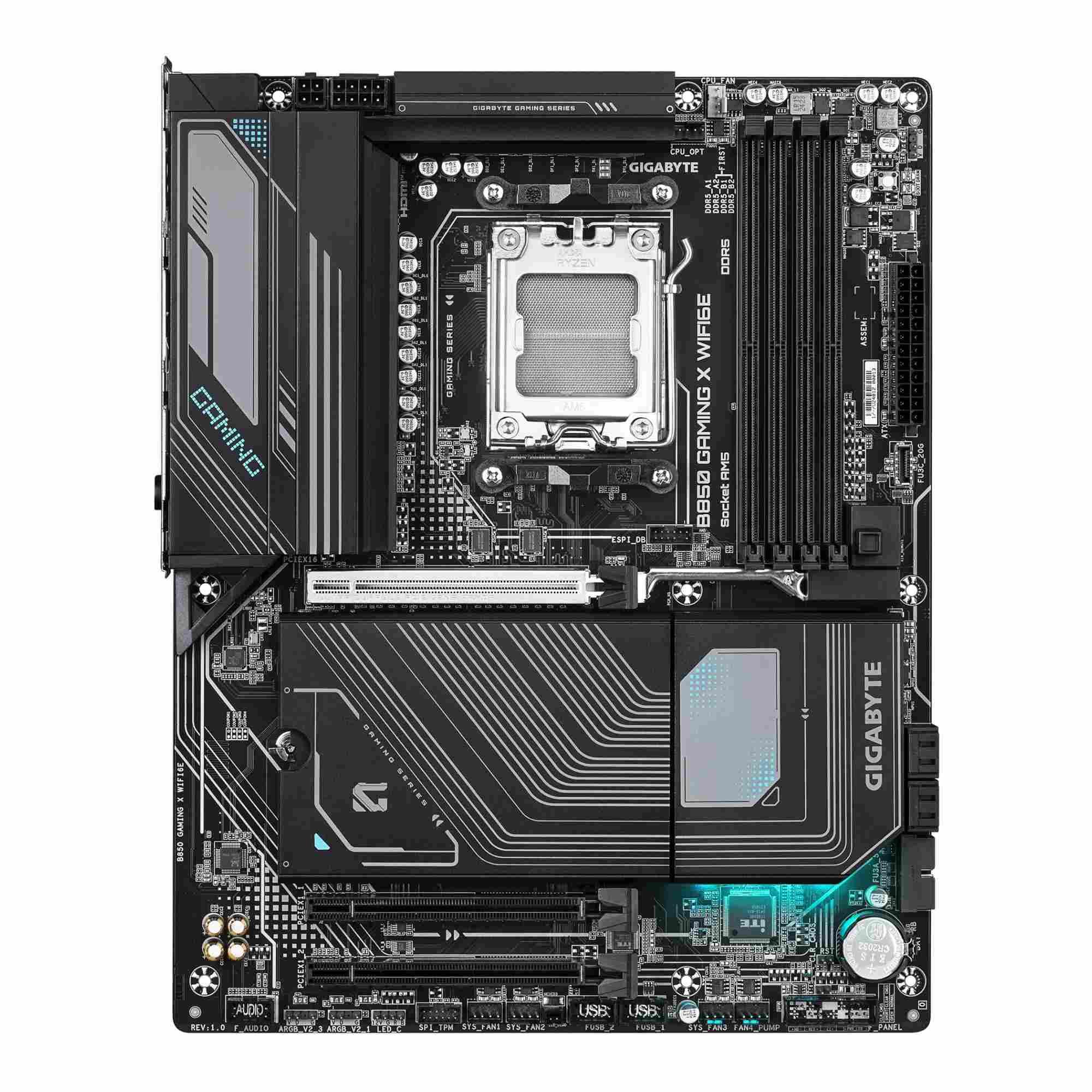 Płyta Gigabyte B850 GAMING X WIFI6E /AMD B850/DDR5/SATA3/M.2/USB3.2/PCIe5.0/WiFi/BT/AM5/ATX
