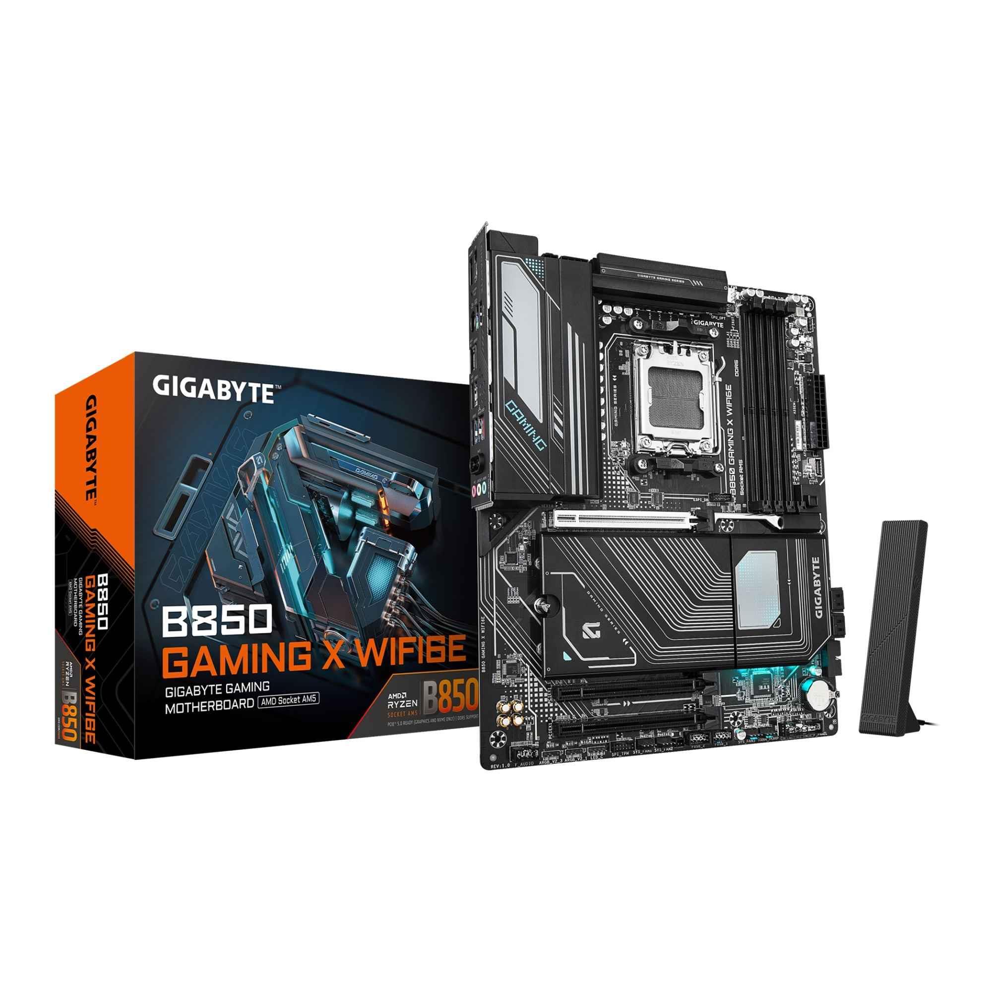 Płyta Gigabyte B850 GAMING X WIFI6E /AMD B850/DDR5/SATA3/M.2/USB3.2/PCIe5.0/WiFi/BT/AM5/ATX - obrazek 4