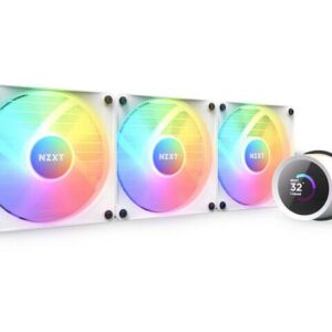 Chłodzenie wodne NZXT Kraken 360 RGB LCD białe