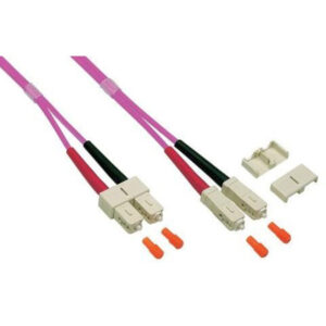 Patchcord światłowodowy OM4 50/125 MM SC-SC Duplex 1m
