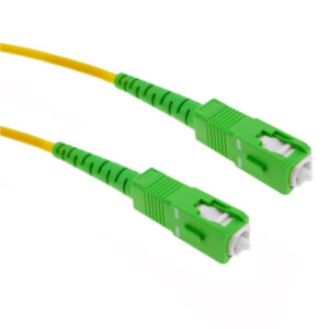 Patchcord światłowodowy OS2 9/125 SM SC/APC-SC/APC Simplex 1m