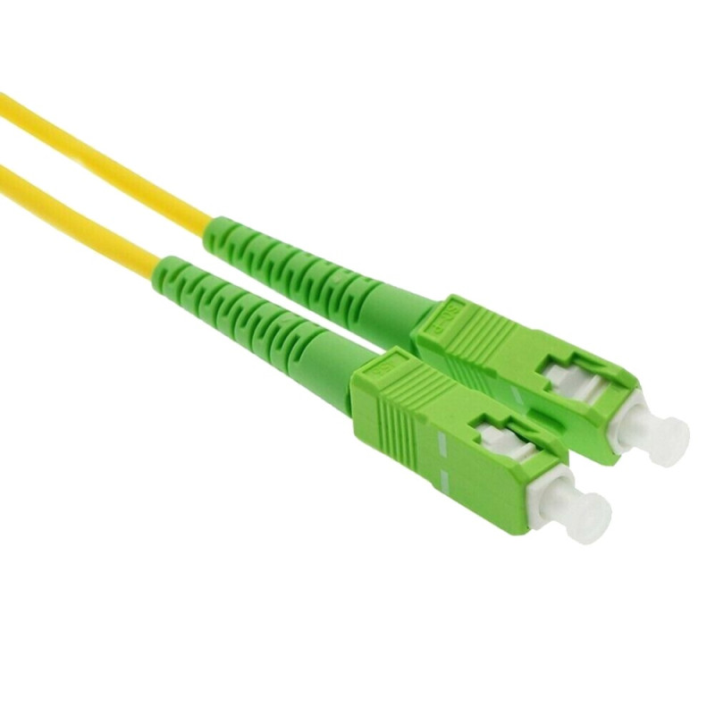 Patchcord światłowodowy OS2 9/125 SM SC/APC-SC/APC Simplex 5m - obrazek 2