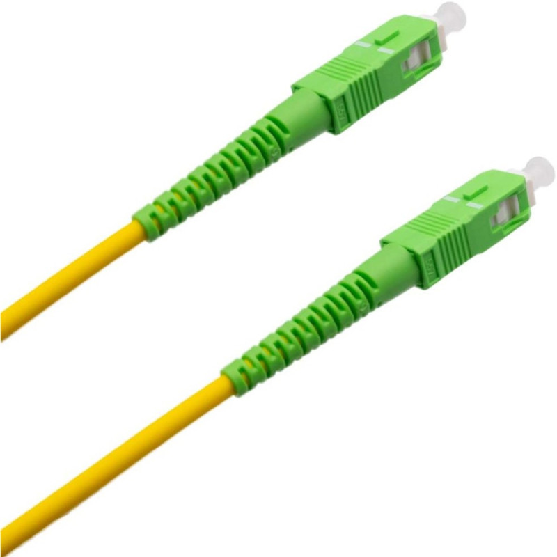 Patchcord światłowodowy OS2 9/125 SM SC/APC-SC/APC Simplex 5m - obrazek 3