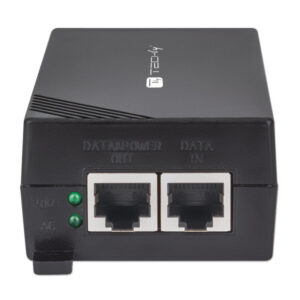 Zasilacz PoE+ Gigabit, 1x RJ45 30W 802.3af/at