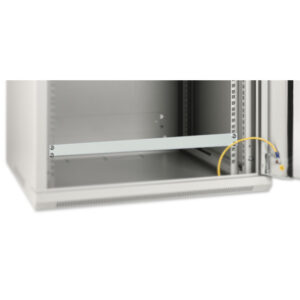 Panel maskujący Rack 19", 1U, szary