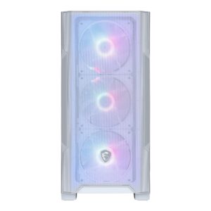 Obudowa MSI MAG FORGE M100R WHITE mATX z oknem, bez zasilacza