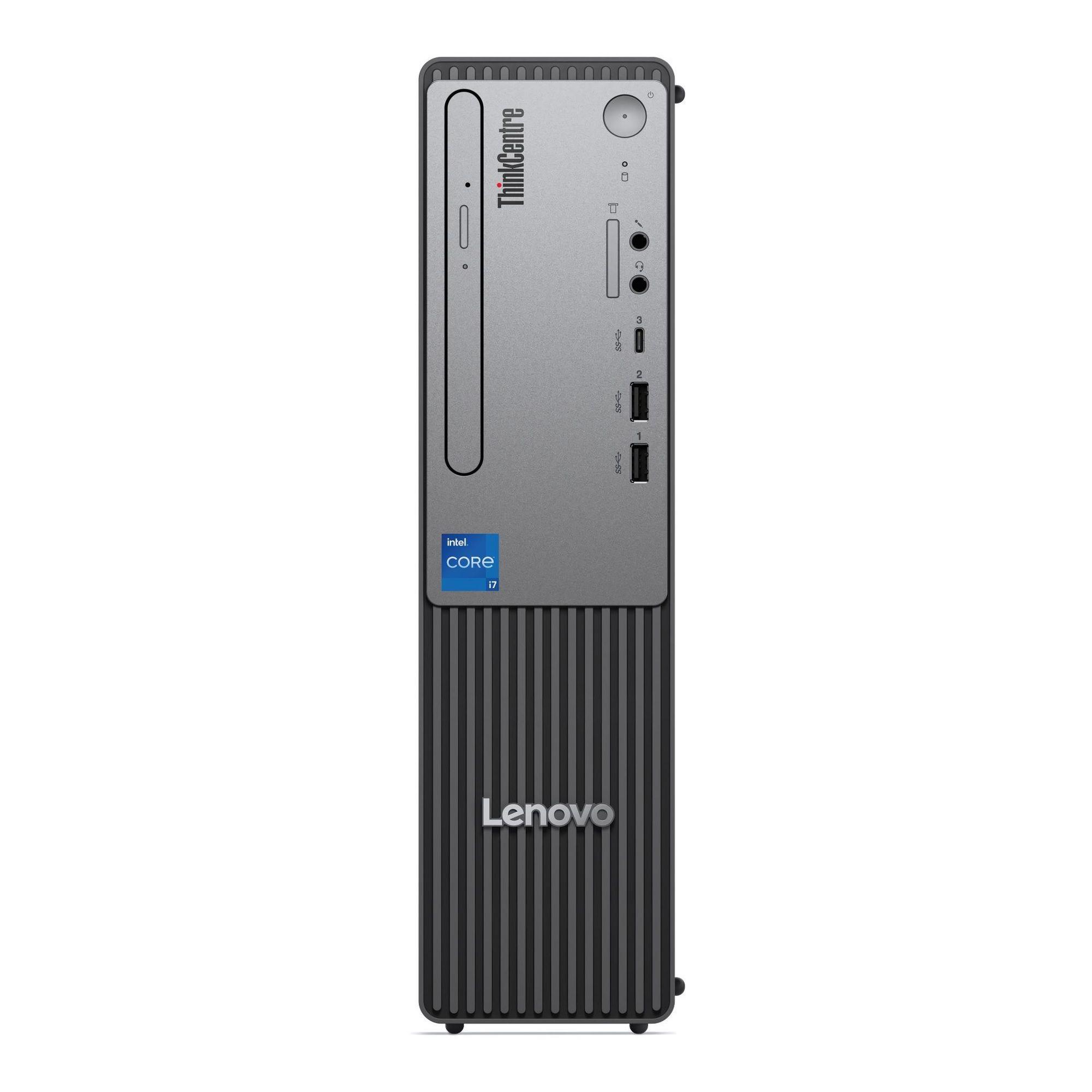 Komputer PC Lenovo ThinkCentre Neo 50s G5 SFF i7-14700/16GB/SSD512GB/UHD770/WiFi/BT/DVD-RW/11PR Black - obrazek 2