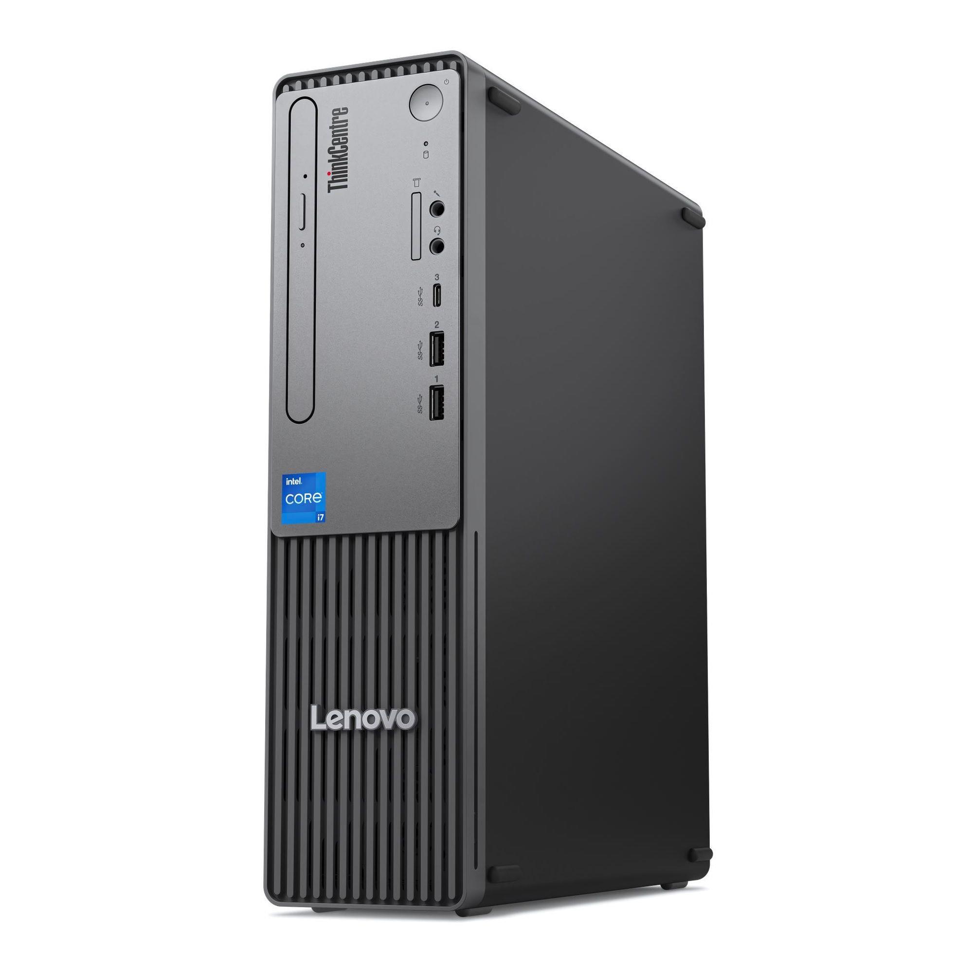 Komputer PC Lenovo ThinkCentre Neo 50s G5 SFF i7-14700/16GB/SSD512GB/UHD770/WiFi/BT/DVD-RW/11PR Black - obrazek 3