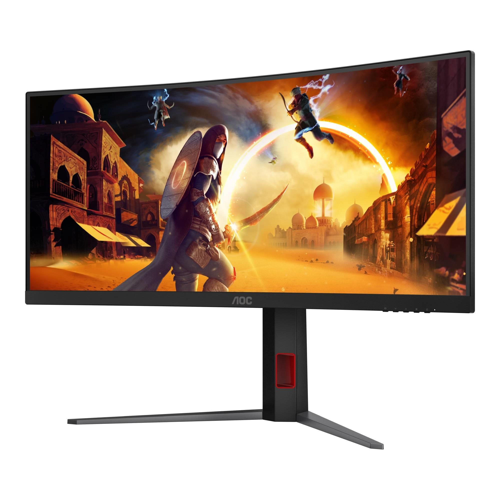 Monitor AOC 34" CU34G4Z Fast VA WQHD 240Hz 2xHDMI DP HUB - obrazek 3