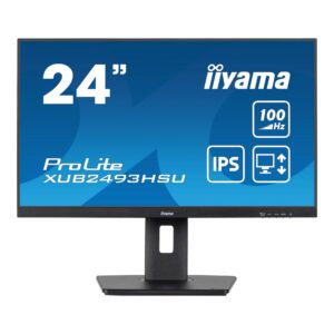 Monitor iiyama 23,8" ProLite XUB2493HSU-B6 IPS FHD 100Hz HDMI DP HUB głośniki