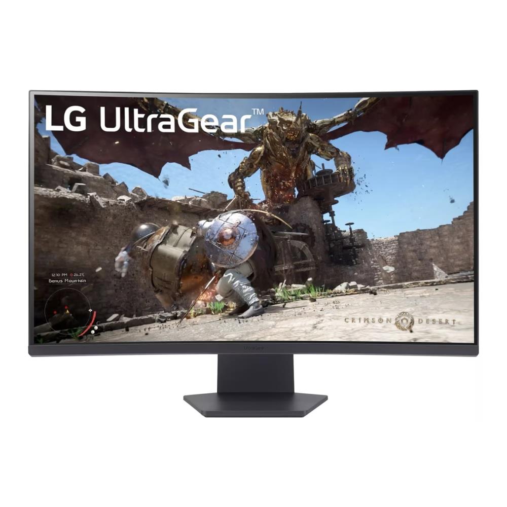 Monitor LG 31,5" UltraGear 32GS60QC-B VA WQHD 180Hz 2xHDMI DP