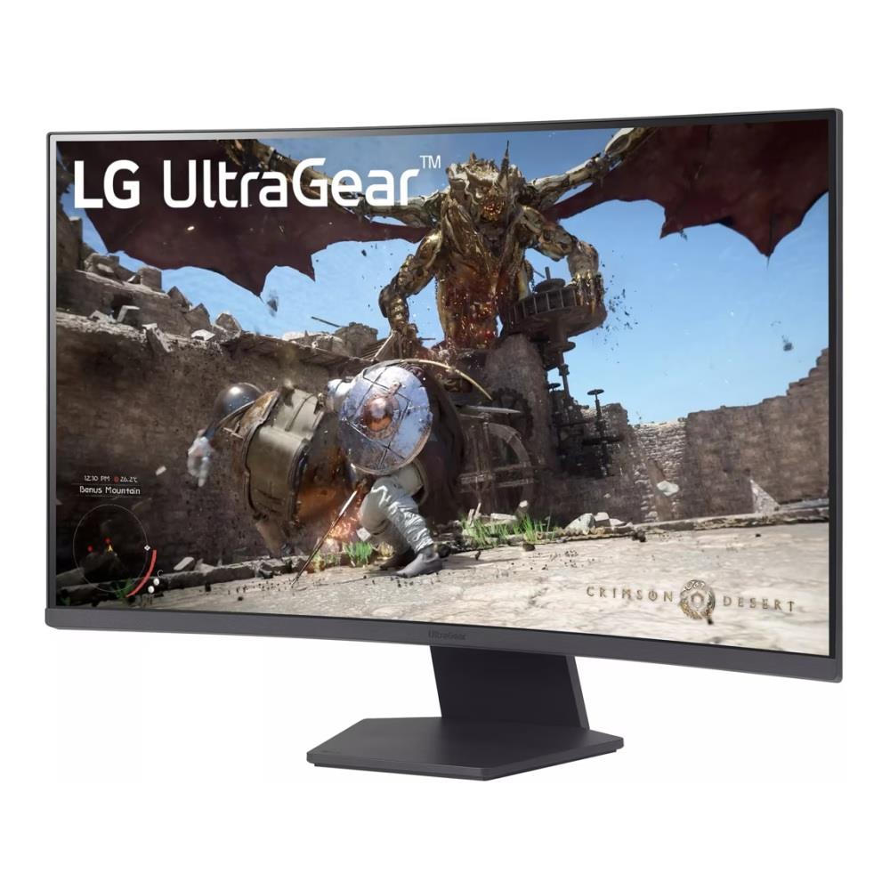 Monitor LG 31,5" UltraGear 32GS60QC-B VA WQHD 180Hz 2xHDMI DP - obrazek 3