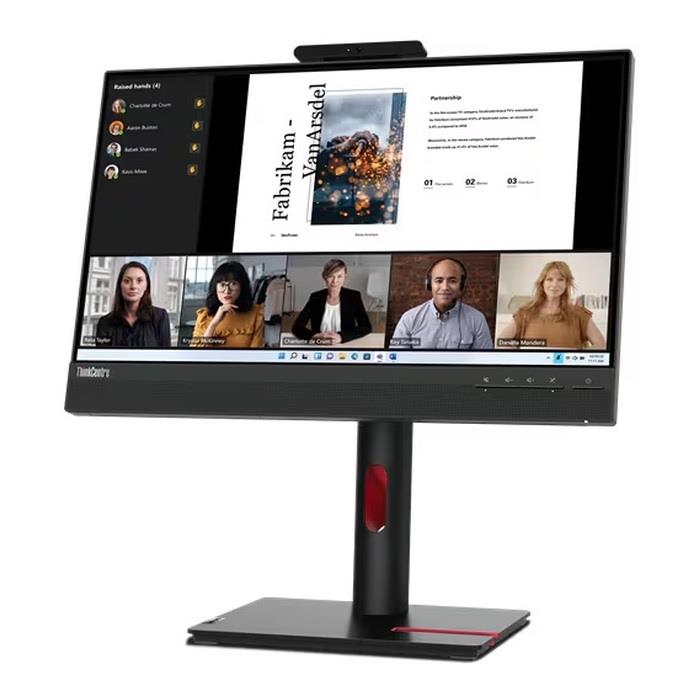 Monitor Lenovo 21,5" ThinkCentre Tiny-In-One 22 Gen 5 (12N8GAT1EU) IPS FHD 60Hz HDMI DP HUB głośniki - obrazek 2