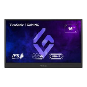 Monitor ViewSonic 16" VX1654 IPS FHD 144Hz MiniHDMI 2xUSB-C głośniki