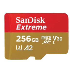 Karta pamięci microSDXC SanDisk Extreme 256GB 190/130MB/s A2 V30 UHS-I U3