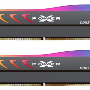 Pamięć DDR5 Silicon Power XPOWER Storm RGB Gaming 64GB (2x32GB) 6000MHz CL38 1.35V UDIMM Gray