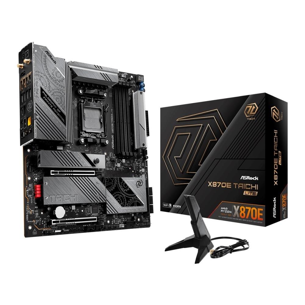 Płyta ASrock X870E Taichi Lite /AMD X870/DDR5/SATA3/M.2/USB4/WiFi/BT/PCIe5.0/AM5/E-ATX - obrazek 7