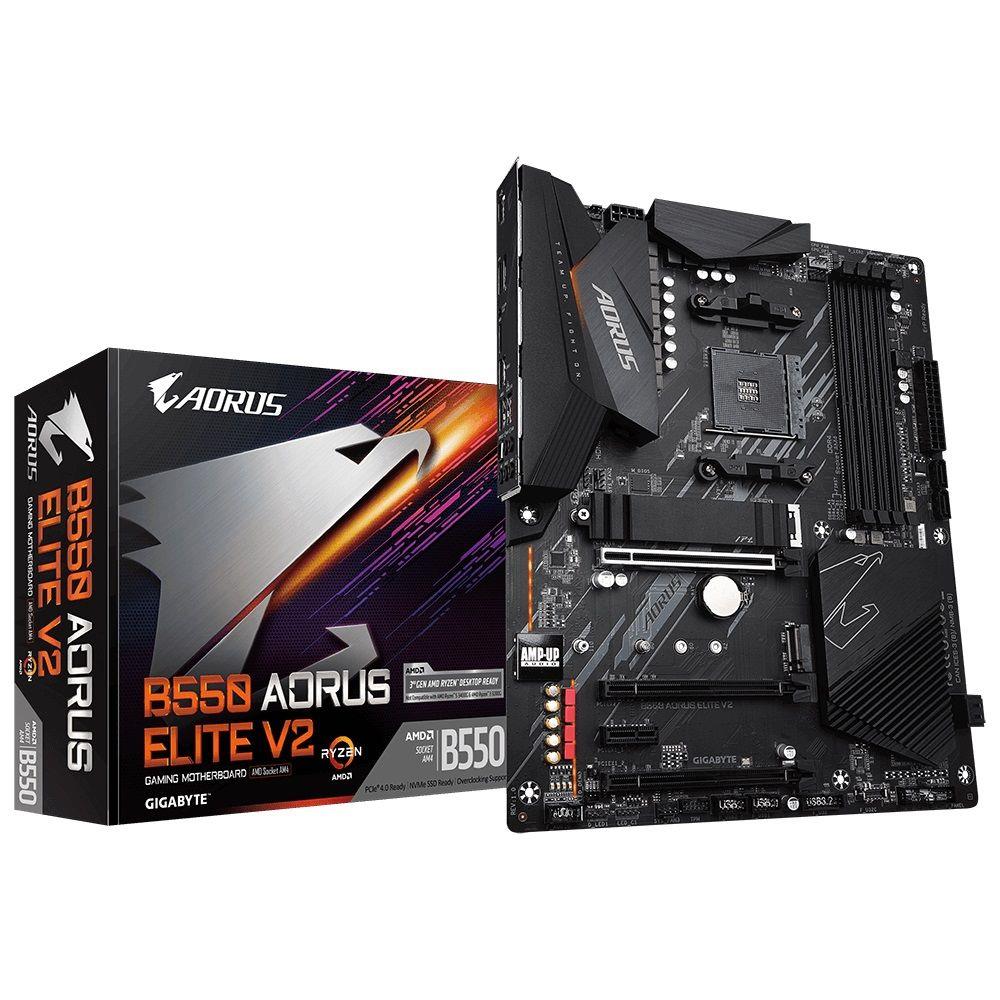 Płyta Gigabyte B550 AORUS ELITE V2 /AMD B550/DDR4/SATA3/M.2/USB3.1/PCIe4.0/AM4/ATX - obrazek 5