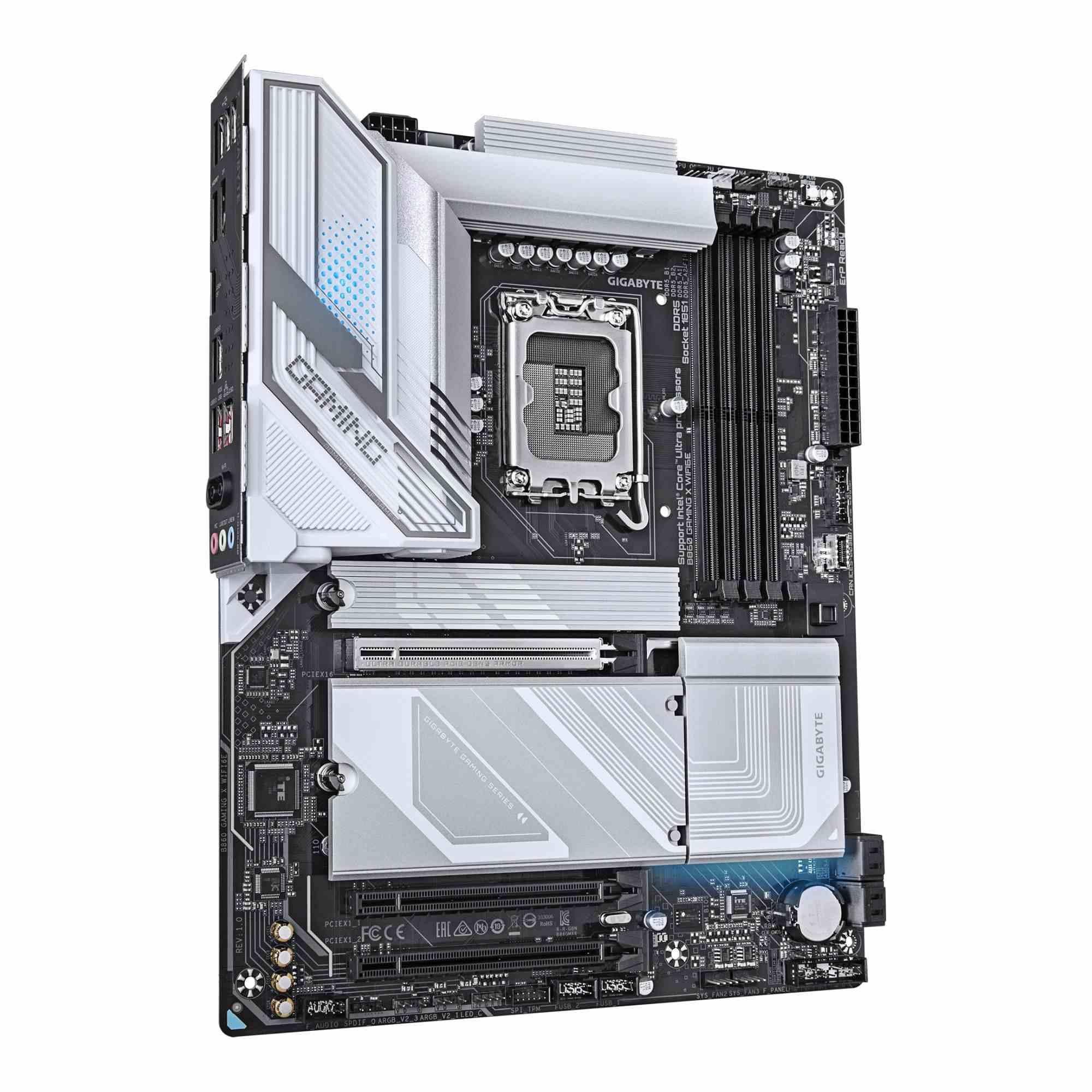 Płyta Gigabyte B860 GAMING X WIFI6E /B860/DDR5/SATA3/M.2/USB4/WiFi/BT/PCIe5.0/s.1851/ATX - obrazek 2