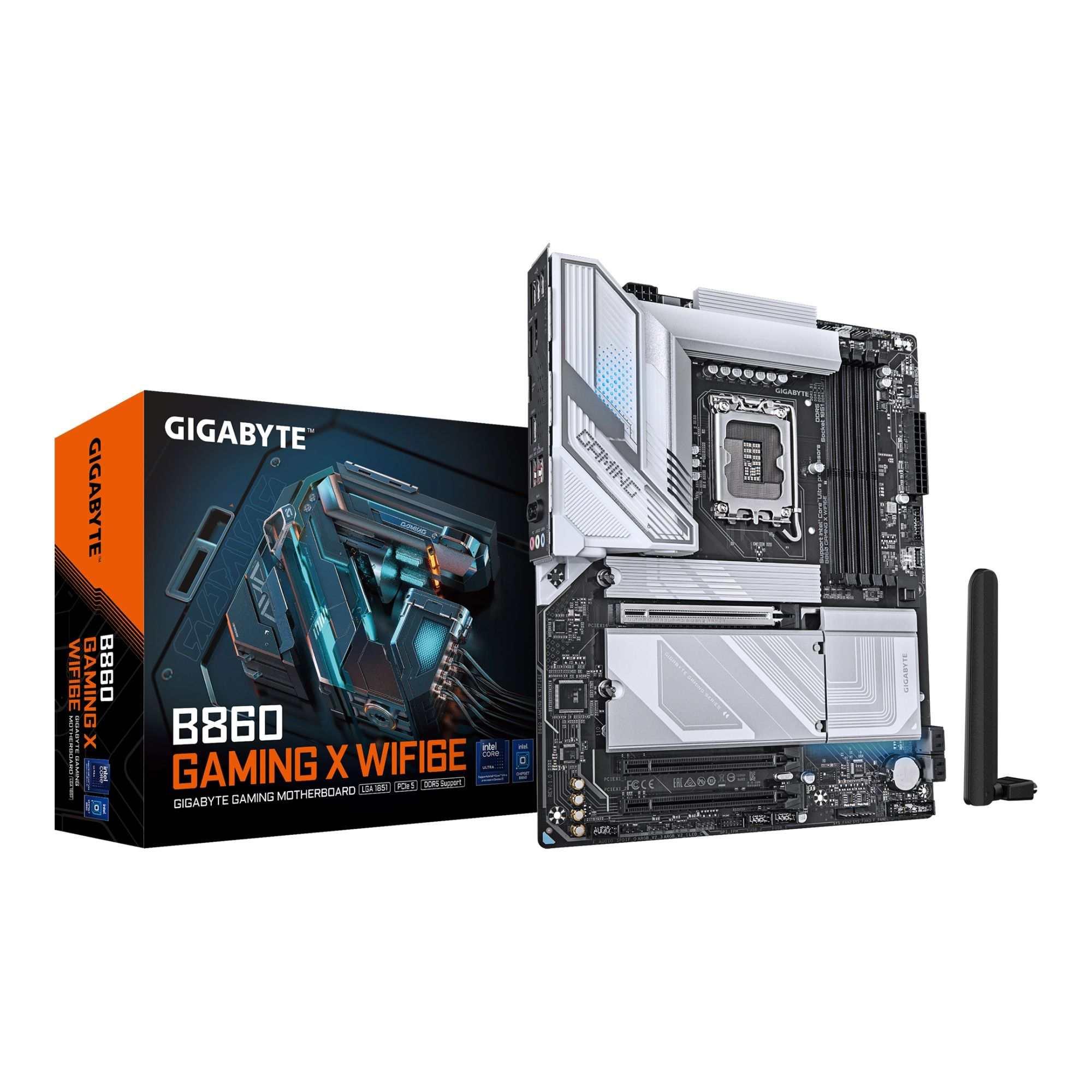 Płyta Gigabyte B860 GAMING X WIFI6E /B860/DDR5/SATA3/M.2/USB4/WiFi/BT/PCIe5.0/s.1851/ATX - obrazek 4