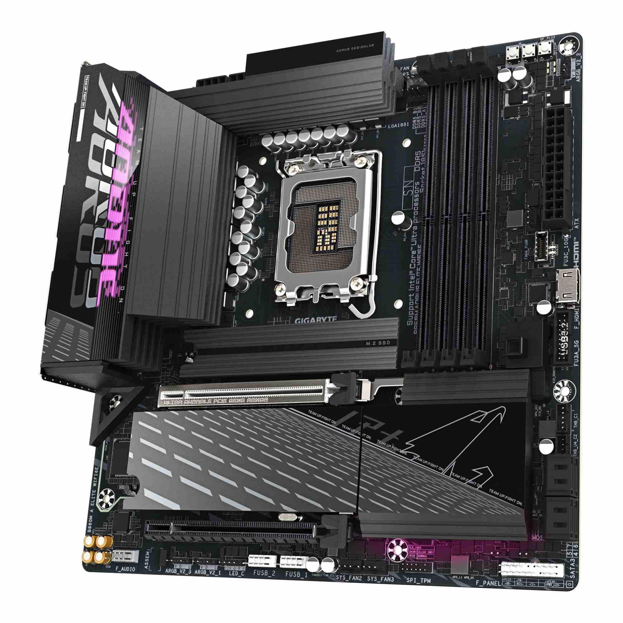 Płyta Gigabyte B860M A ELITE WIFI6E /B860/DDR5/SATA3/M.2/USB4/WiFi/BT/PCIe5.0/s.1851/M-ATX - obrazek 3