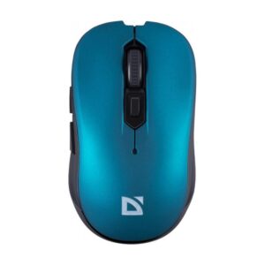 Mysz bezprzewodowa Defender GASSA MM-105 optyczna bezklikowa silent 1600dpi niebieska