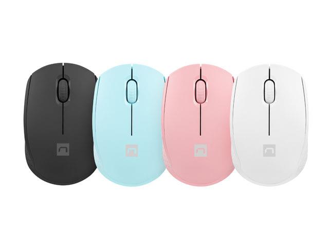 Mysz bezprzewodowa Natec Stork optyczna 1600 DPI biała - obrazek 5