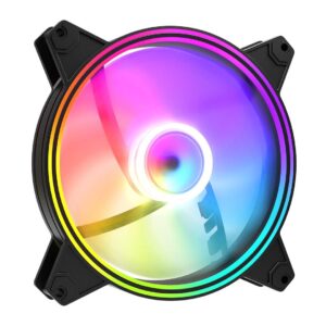 Wentylator Modecom Volcano APEX 140 ARGB REVERSE FAN czarny