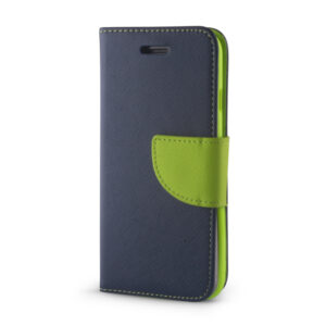 Etui Smart Fancy do Motorola Moto E22 zielono-granatowe