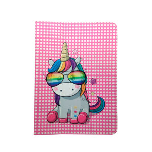 Uniwersalne etui do tabletów 9-11''(L27 x W20 cm) Rainbow Unicorn