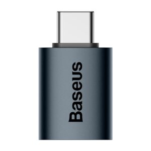 Baseus adapter Ingenuity USB-C do USB-A 3.1 niebieski OTG