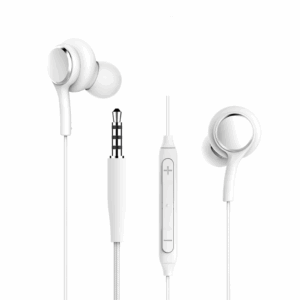 WIWU słuchawki przewodowe EB310 jack 3,5mm białe