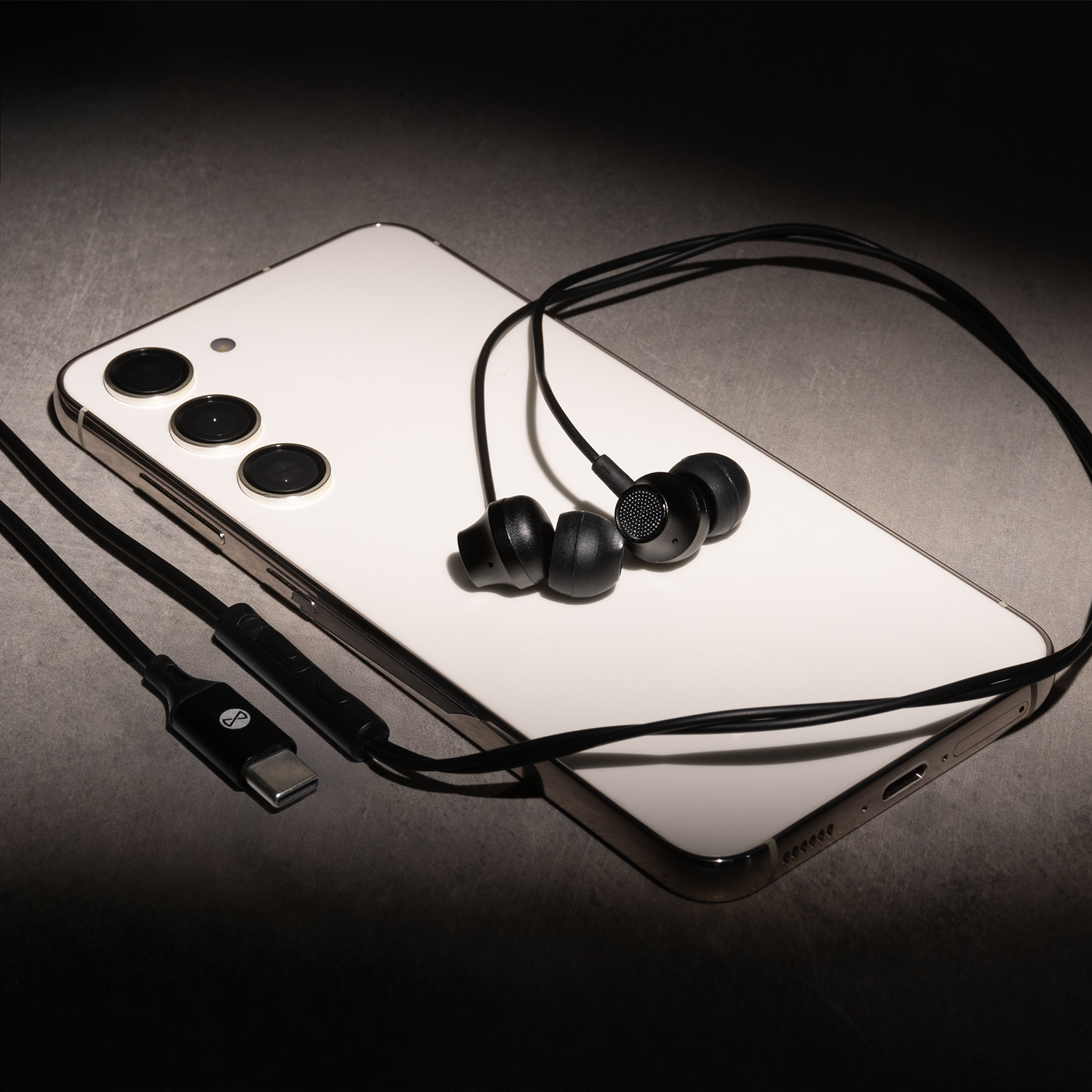 Forever słuchawki przewodowe EP-02 dokanałowe USB-C czarne - obrazek 4