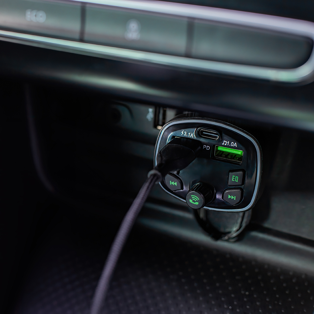 Forever transmiter FM Bluetooth TR-360 czarny - obrazek 7