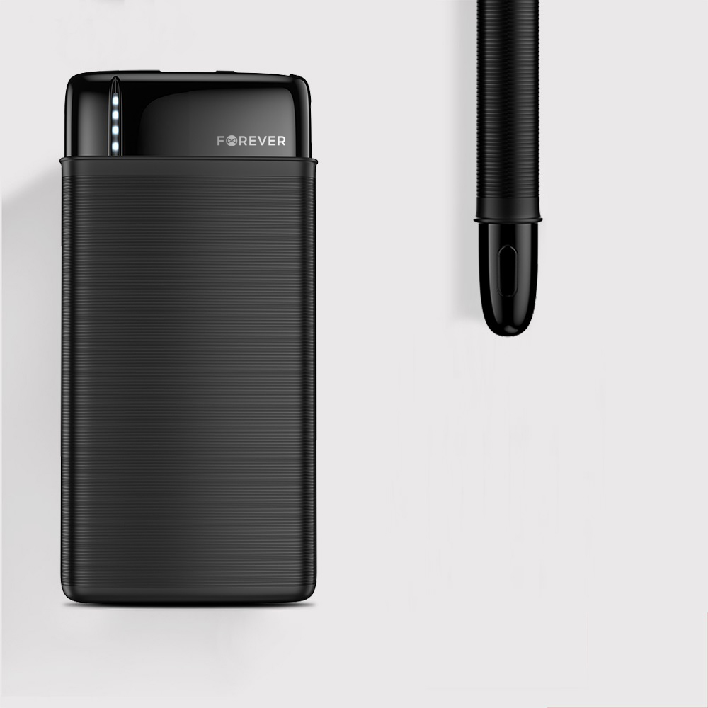 Forever power bank TB-100M 10000 mAh czarny - obrazek 7