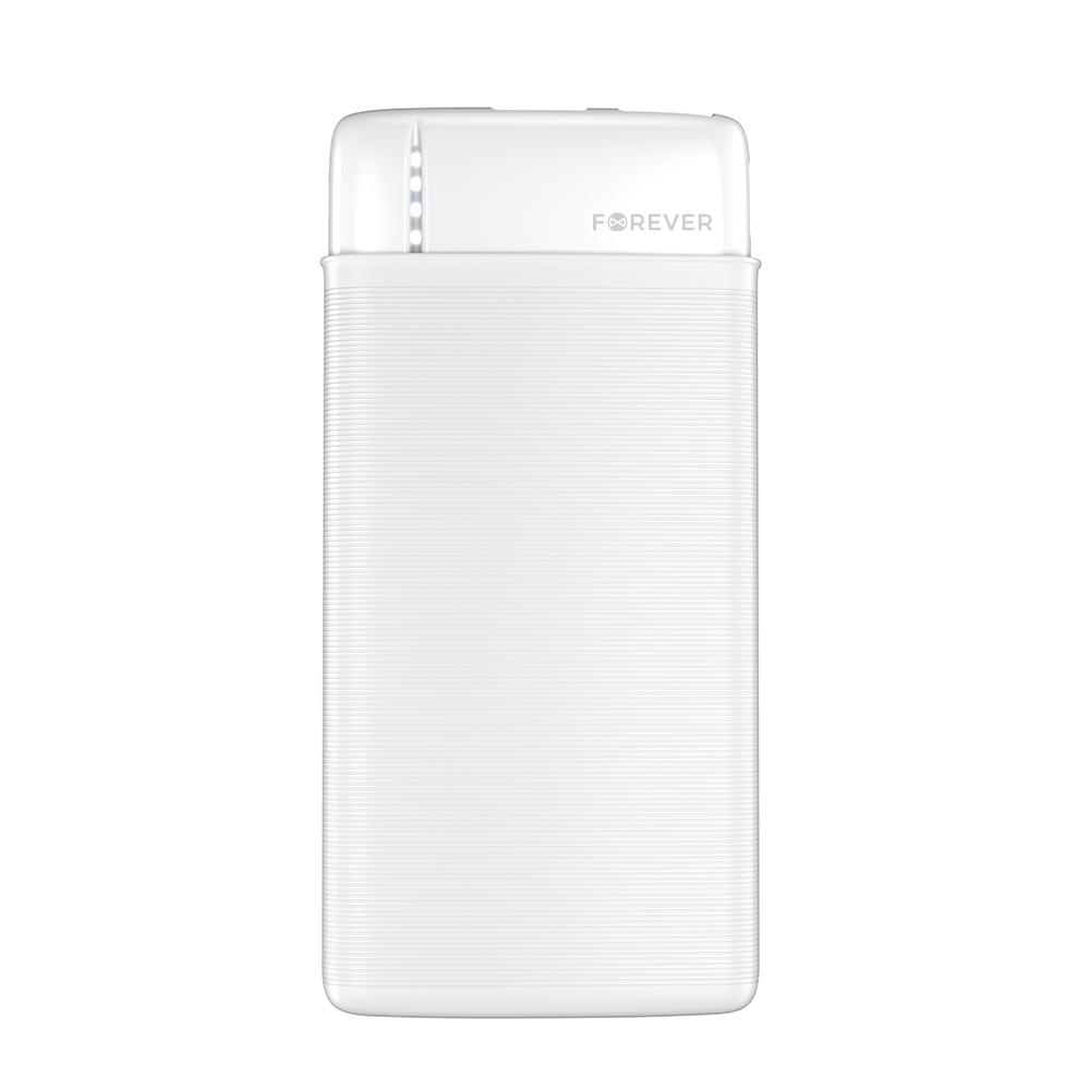 Forever power bank TB-100M 10000 mAh biały - obrazek 3