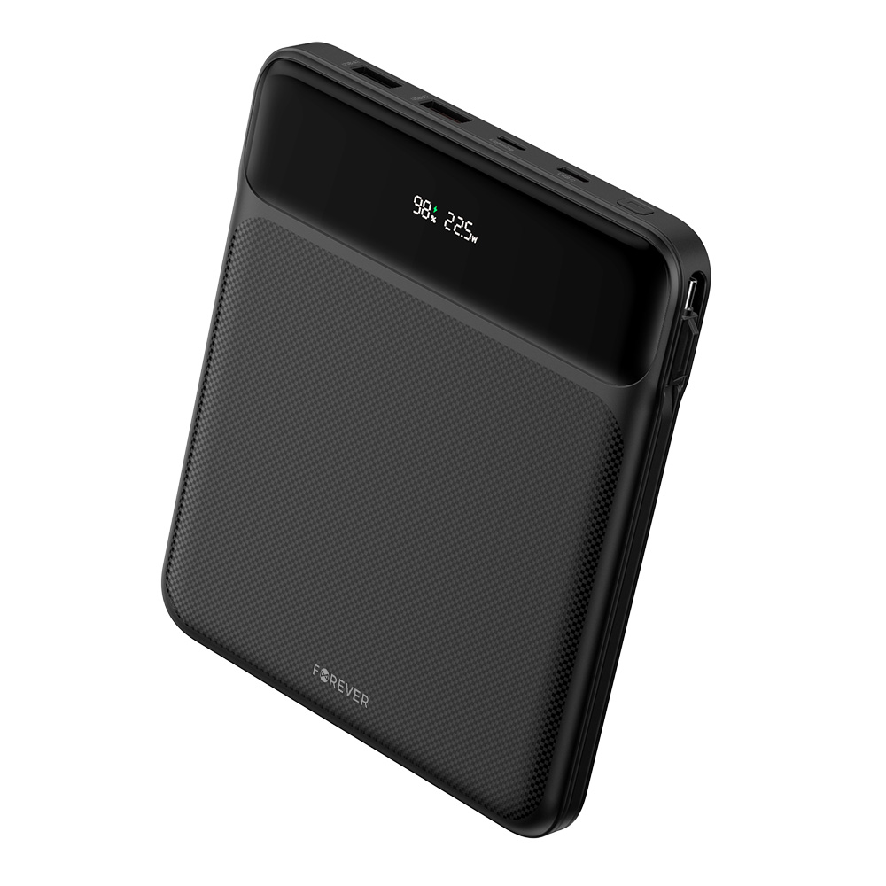 Forever power bank do laptopa TB-200 100W 20000 mAh czarny - obrazek 3