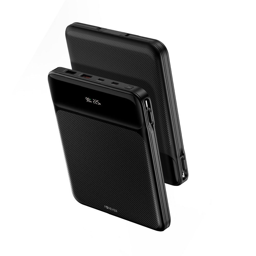 Forever power bank do laptopa TB-200 100W 20000 mAh czarny - obrazek 4