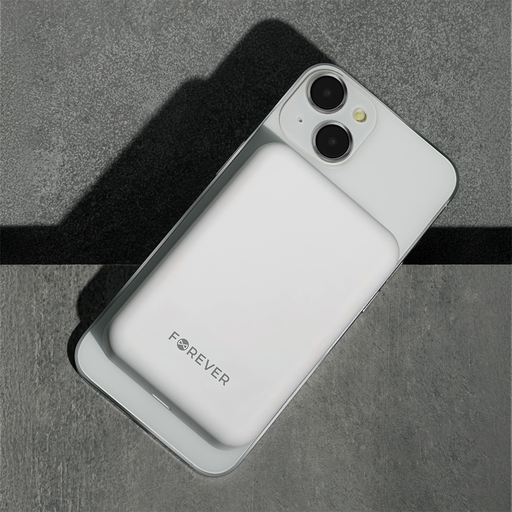 Forever power bank bezprzewodowy MATB-400 20W 10000 mAh biały - obrazek 7