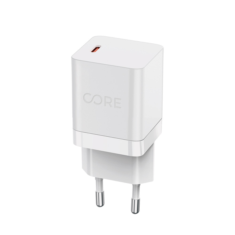 Forever CORE ładowarka sieciowa PD SMART 1x USB-C 20W biała