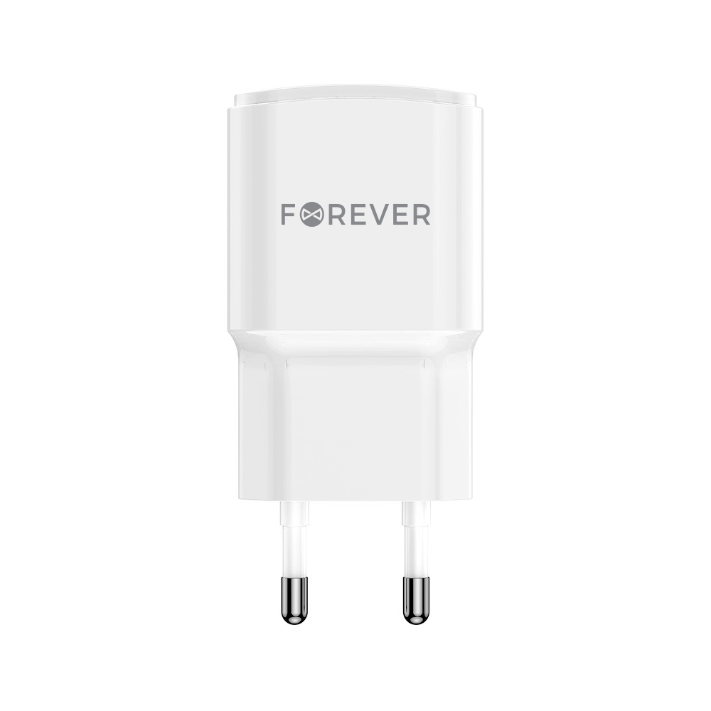 Forever ładowarka sieciowa PD QC TC-01-20AC 1x USB-C 1x USB 20W biała - obrazek 5