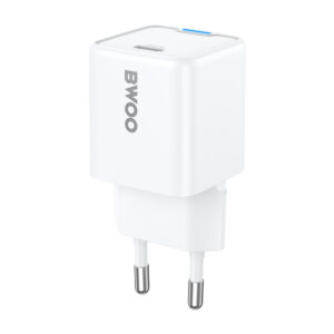 BWOO ładowarka sieciowa PD GaN USB-C 30W biała